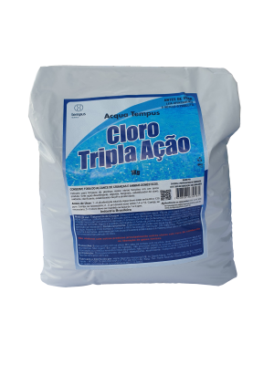 Acqua Tempus Cloro Tripla Ação 1kg